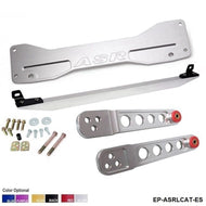 For Honda Element 02-06 Acura RSX DC5 REAR SUBFRAME BRACE+TIE BAR+Rear Lower Control Arm EP-ASRLCAT-ES